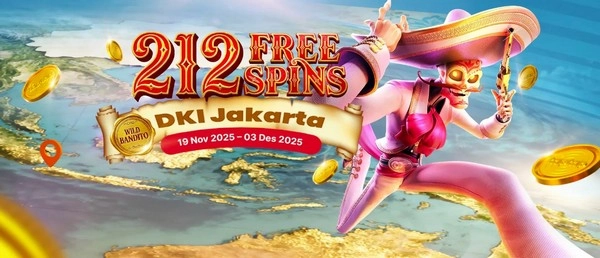 212 Putaran Gratis untuk Pemain DKI Jakarta – Hadiah Spesial Taptap