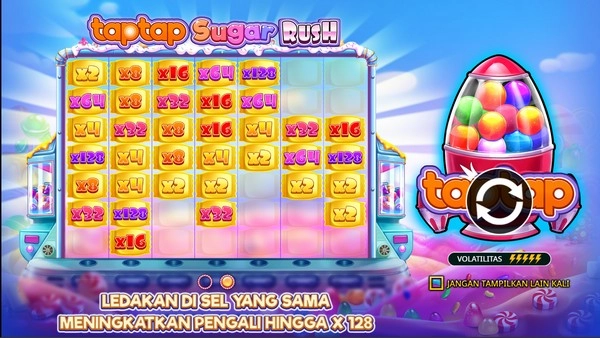 Promosi Tantangan Sugar Rush taptap